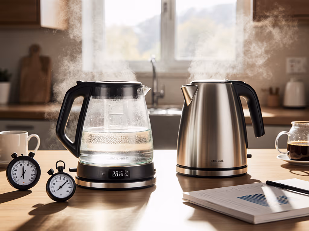 Ovente Electric Kettle Review: Glass vs Stainless Accuracy Tested