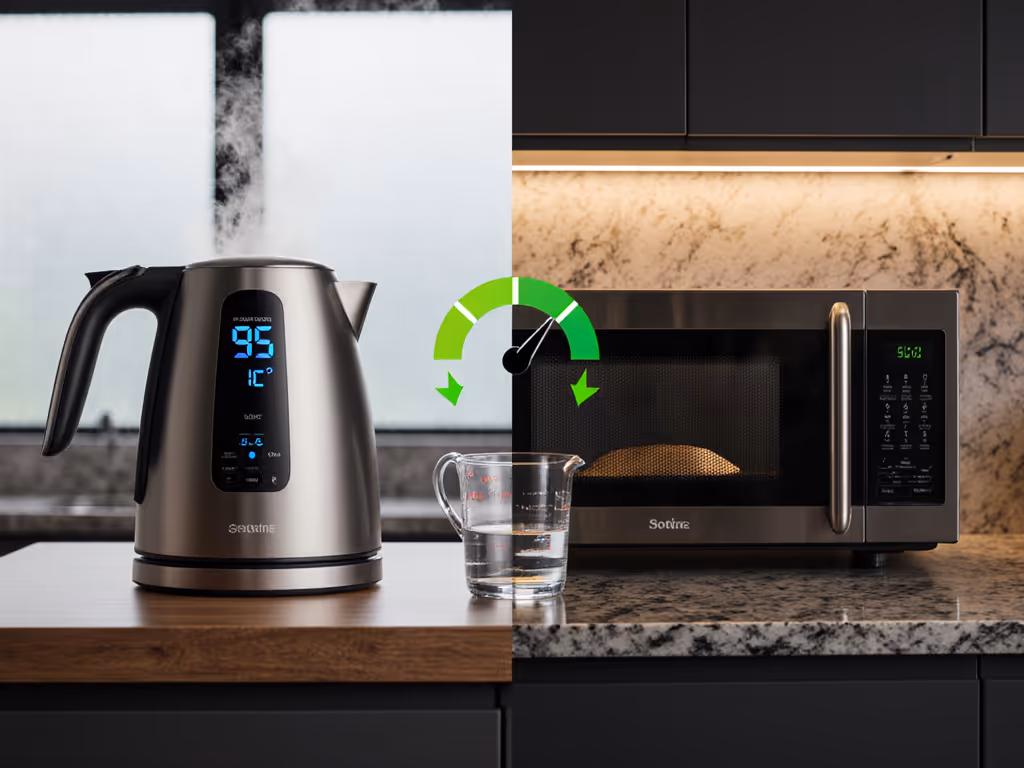 Kettle vs Microwave: Energy Efficiency and Temperature Accuracy