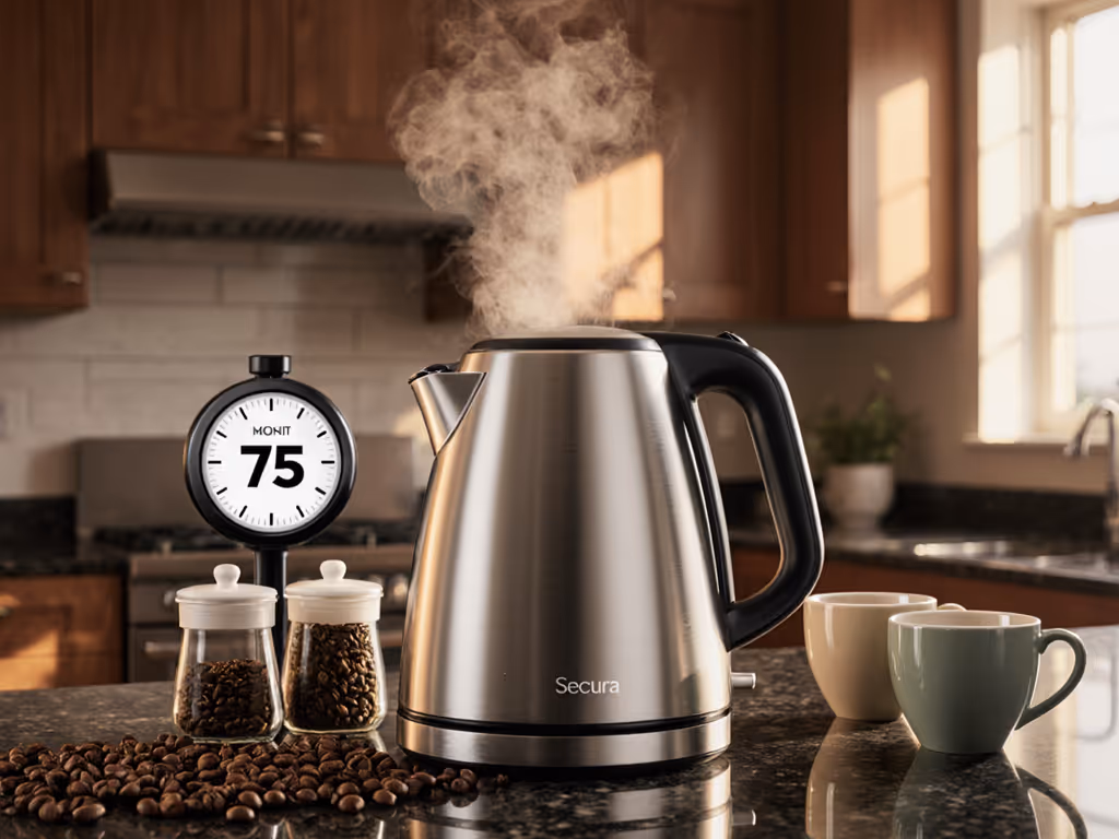Secura Electric Kettle Review: 75-Min Keep-Warm Champion