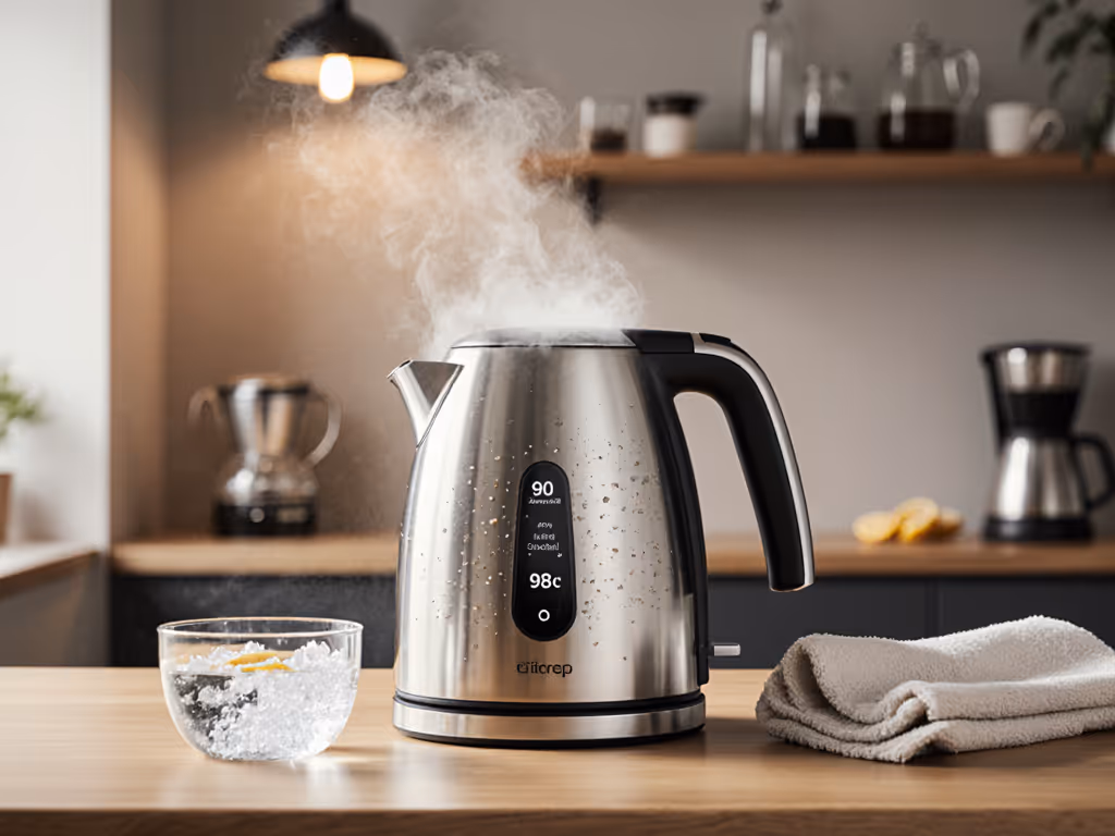 Electric Kettle Cleaning for Accurate Temperature Control